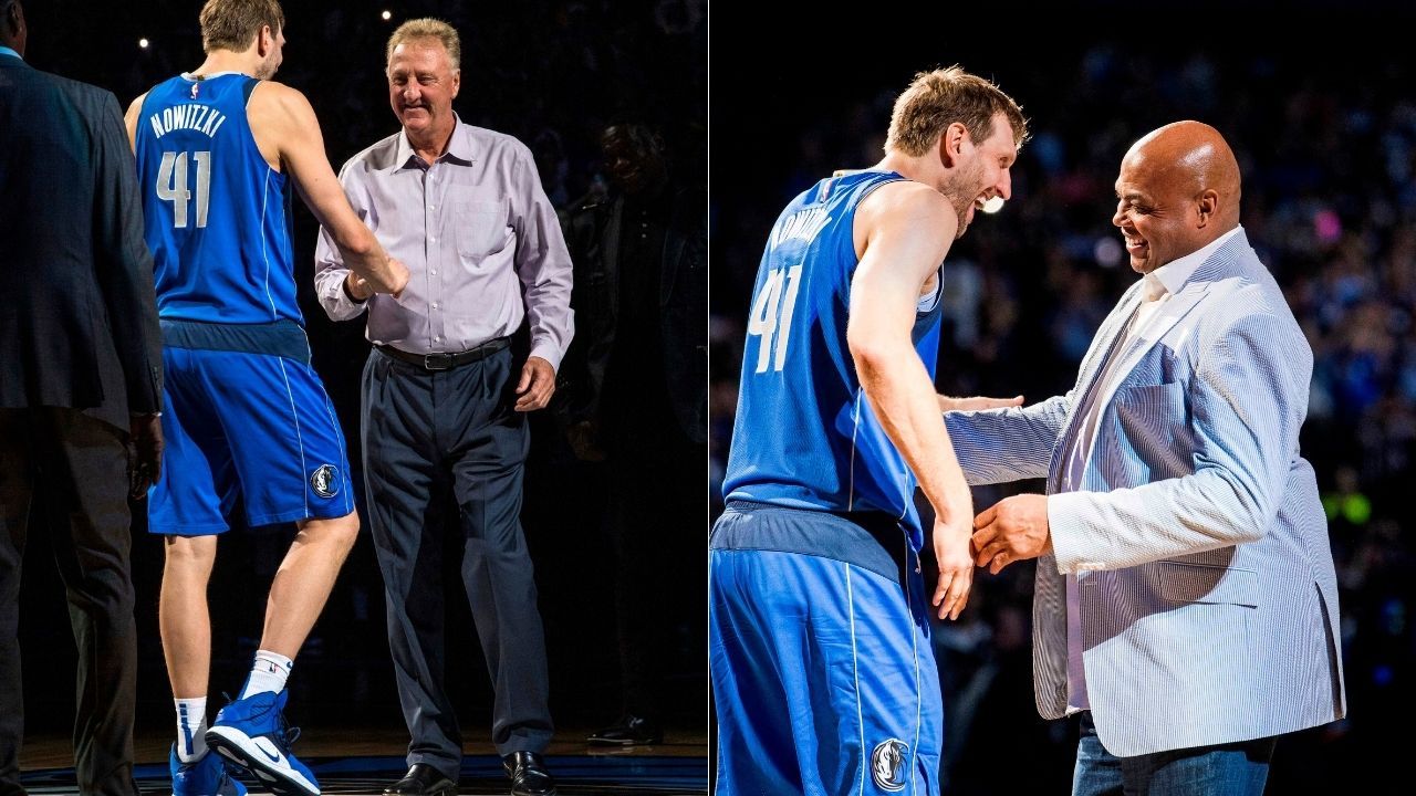 "A cast of characters, different personalities and Charles Barkley": Larry Bird's hilarious trash talk shone through even in his Dream Team Hall of Fame induction speech