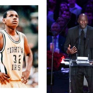 "Can LeBron James take legendary status?": How the 4-time MVP was compared to Michael Jordan, Kareem Abdul-Jabbar and Larry Bird in his high school game intro