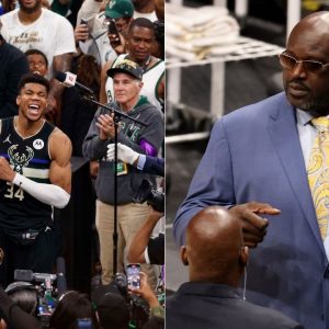 "It's only one Superman now and that's Giannis Antentokounmpo": Shaquille O' Neal reveals the reasons behind passing his name to the Greek Freak
