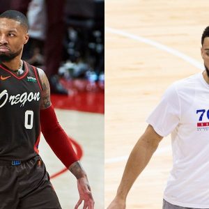 “Ben Simmons will be the centerpiece of a Damian Lillard trade”: Sixers reportedly ‘hesitant’ to deal with Warriors or Spurs in hopes to land Blazers superstar