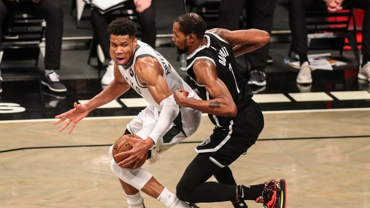 "Give Kevin Durant DPOY Over Giannis Antetokounmpo!": 6ft 10" Slim Reaper Leads NBA by Holding Opponents to 36% Shooting