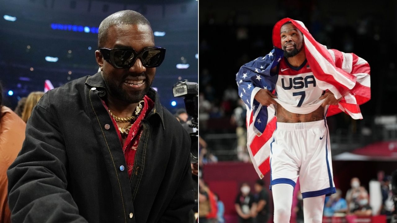 "THAT'S JUST LOVE KD! I'M GONNA TELL EVERYONE KEVIN DURANT LIKED MY POST!": Kanye West thanks the Slim Reaper for liking his post, gets excited about a rekindled friendship