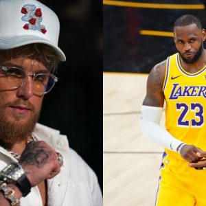 “The Jake Paul fight is entertaining as hell!”: LeBron James and Kendrick Perkins take to Twitter to show their excitement for the Paul-Woodley fight