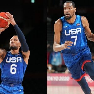 “Damian Lillard or Kevin Durant should hit the game-winner": Team USA has conflicting opinions on who needs to hit the final shot during Tokyo 2020