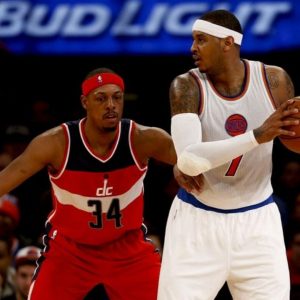 "Carmelo Anthony is not a fun assignment on defense": Paul Pierce describes how Melo could be tougher than Kobe Bryant or LeBron James to guard