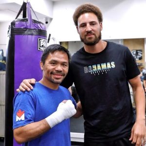 "Klay Thompson's Lessons Are Paying Off for Manny Pacquiao!": Eight-division World Champion Drills Buzzer Beater 3 to Secure Win