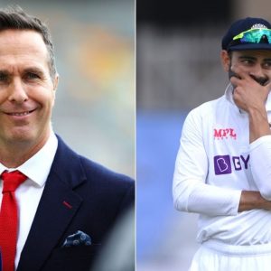"So so bad at reviews": Michael Vaughan criticizes Virat Kohli and India for wasting review at Trent Bridge