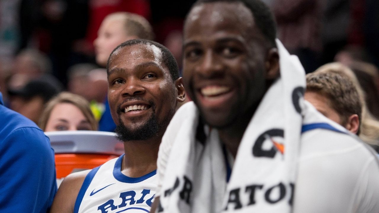 "Stephen Curry's 40-footer, Klay Thompson's Game 6, and Kevin Durant's first game back": Warriors' Draymond Green recalls his favorite Oklahoma City memories