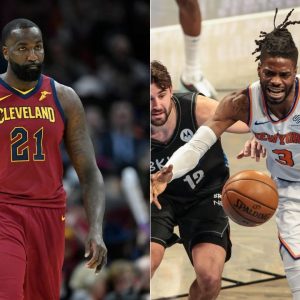 "Kendrick Perkins, you're a clown!": Knicks star Nerlens Noel has some choice words for the ESPN analyst after being asked to drop suit against Rich Paul