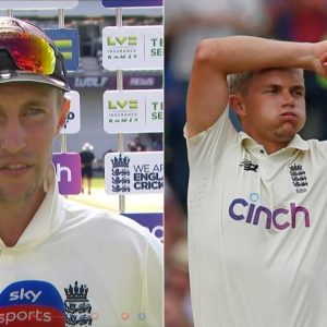 "Not worried about him": Joe Root unruffled by Sam Curran's current form in India series