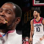 "I'm old as hell": Kevin Durant shares throwback pictures with Jayson Tatum from 2014, 3 years before Celtics star was drafted, after Team USA win gold at Tokyo 2020