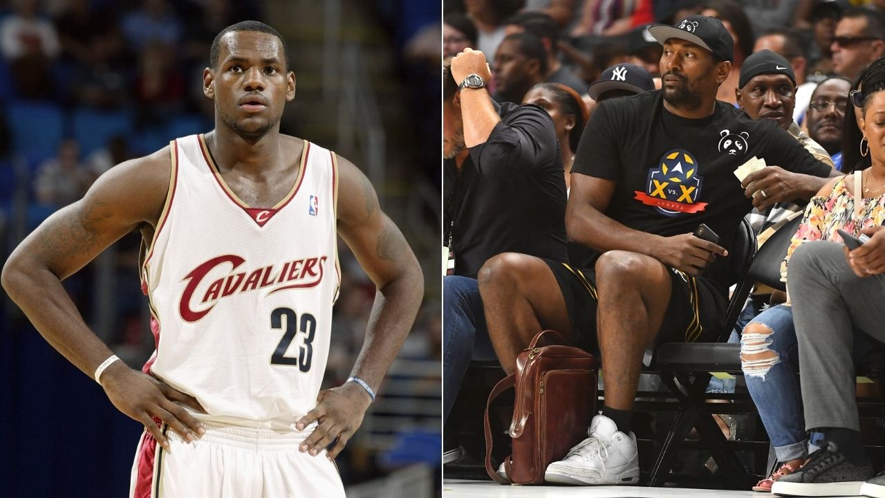 "Is this your DPOY?": How LeBron James trash talked and outplayed Pacers' star Ron Artest in his rookie year, narrated by Metta
