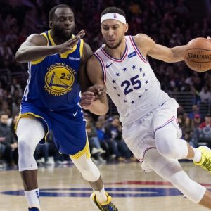 “Warriors should trade Draymond Green for Ben Simmons”: Chris Broussard outlandishly suggests the Sixers forgo the Damian Lillard sweepstakes for the former DPOY