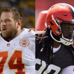 "Guards love matching up with Brown DE who is averaging 1.5 sacks over his last two seasons" Geoff Schwartz roasts Jadeveon Clowney and his "guards are unathletic" comment