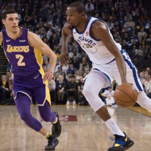 "Kevin Durant is a top-5 1v1 player ever": Lonzo Ball places KD alongside Michael Jordan, Kobe Bryant, reminisces about Durant hitting a game-winner vs Lakers on Kobe's jersey retirement day