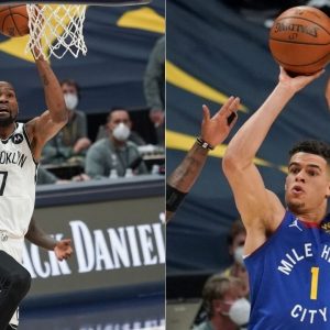 "Kevin Durant and Stephen Curry have to be in my top 5": Michael Porter Jr controversially leaves out legends like Magic Johnson, Shaq, Tim Duncan from his all-time list