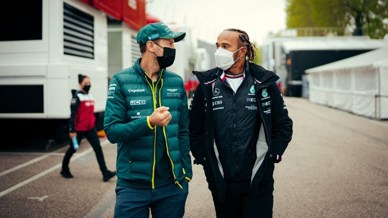 "I'm so gutted for Seb"– Lewis Hamilton reacts to Sebastian Vettel's disqualification from Hungary GP displacing him from his P2 podium