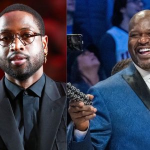 7 footer Shaquille O’Neal’s hairline was exposed by Dwyane Wade on National TV, it's worse than LeBron James'