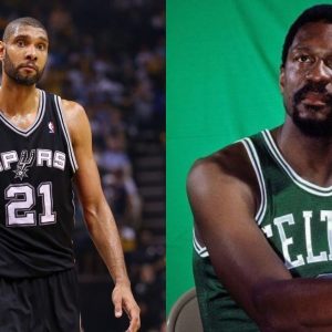 “Tim Duncan is my favorite player and I would want him at my funeral”: When Bill Russell gave the Spurs legend a perfect analogy on how he views him