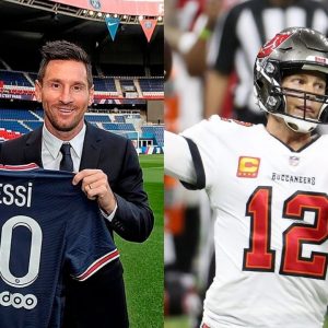 "Lionel Messi I Can Photoshop Laser Eyes For You!": Tom Brady Reacts to PSG Deciding to Pay Leo Messi's Wages Partly in Crypto
