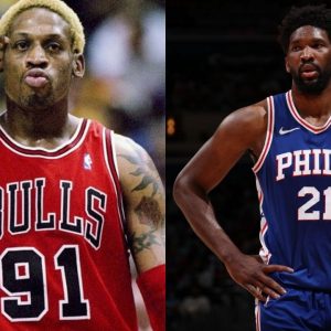 "Joel Embiid, shut the f*** up and do your goddamn job!": Dennis Rodman defends Michael Jordan's GOAT status whilst silencing the Sixers' star for saying otherwise