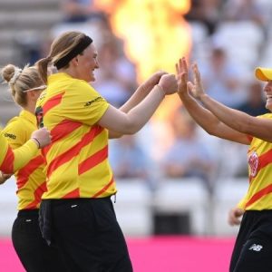 TRT-W vs MNR-W Fantasy Prediction: Trent Rockets Women vs Manchester Originals Women – 15 August 2021 (Nottingham). Sammy Jo Johnson, Kathrine Brunt, Nat Sciver, and Mignon du Preez are the best fantasy picks of this game.