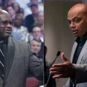 “Shaquille O’Neal really put a knocked out Charles Barkley on his T-shirt": Lakers legend emulates Muhammed Ali by poking fun at the NBAonTNT host