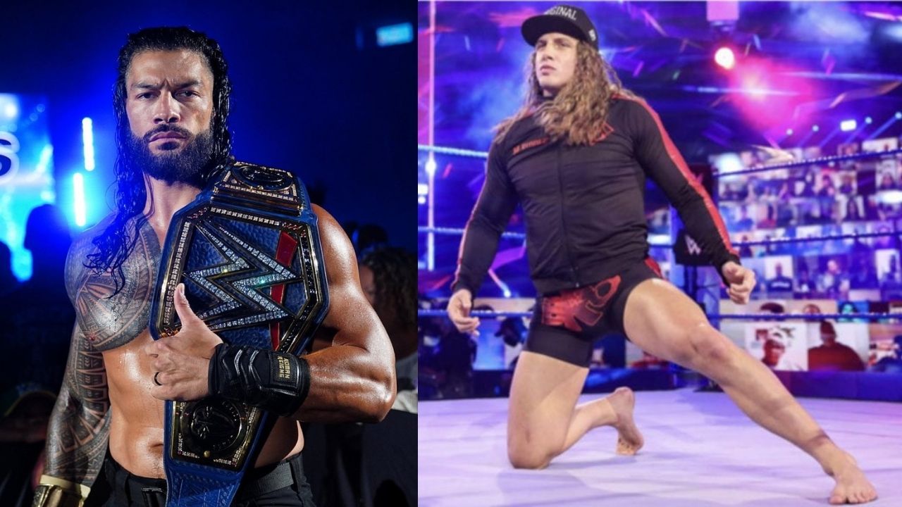 Matt Riddle shoots on Roman Reigns