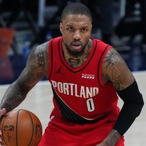 "But why did Damian Lillard have to make it Black and Red?!": Blazers star's newest collaboration with Shaquille O'Neal could be the biggest indication to where his future lies