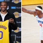 "He had no choice but to stop beefing with Russell Westbrook!": NBA twitter reacts as Rajon Rondo acknowledges his past with the former Rockets star