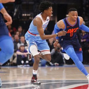 "De'Aaron Fox is the fastest player on NBA 2K22 followed by Russell Westbrook": Former MVPs LeBron James and Derrick Rose make it to the top 20