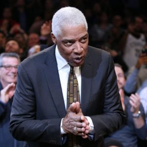 “The Sixers really spelled Julius Erving’s name wrong”: 76er legend gets disrespected by his former team as they spell his name as ‘Irving’ on the Jumbotron