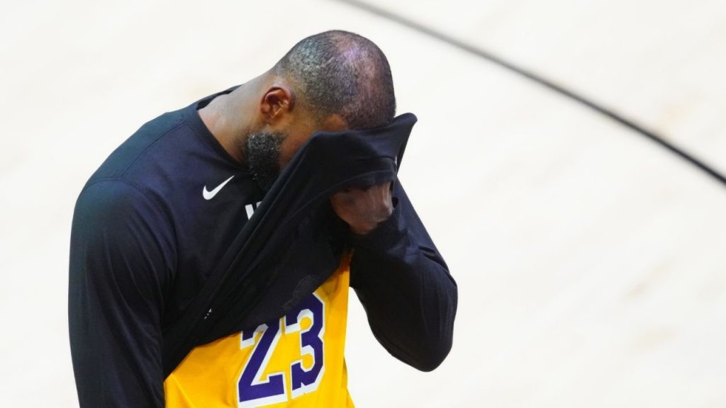 "This 'Unforgivable' meme literally had me crying, man!": LeBron James instantly recognizes the origins of a hilarious meme about NFL stars Lamar Jackson and Latavius Murray