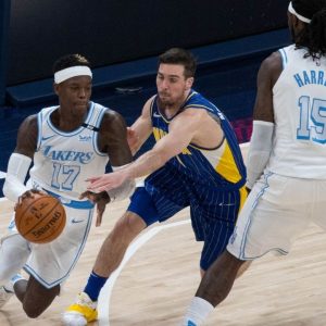 "Dennis Schroder will be the first #71 in Celtics history": Former Lakers guard picks jersey number after German fans brigade his online poll with votes for #96