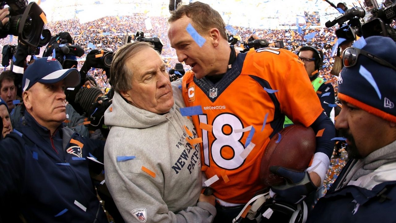 "The New England Patriots used to bug the locker rooms": When Peyton Manning held meetings in the showers every time we played at Gillette Stadium