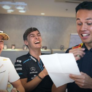 "We’ve had a lot of fun" - Lando Norris and George Russell delighted to welcome pal Alex Albon back to Formula 1