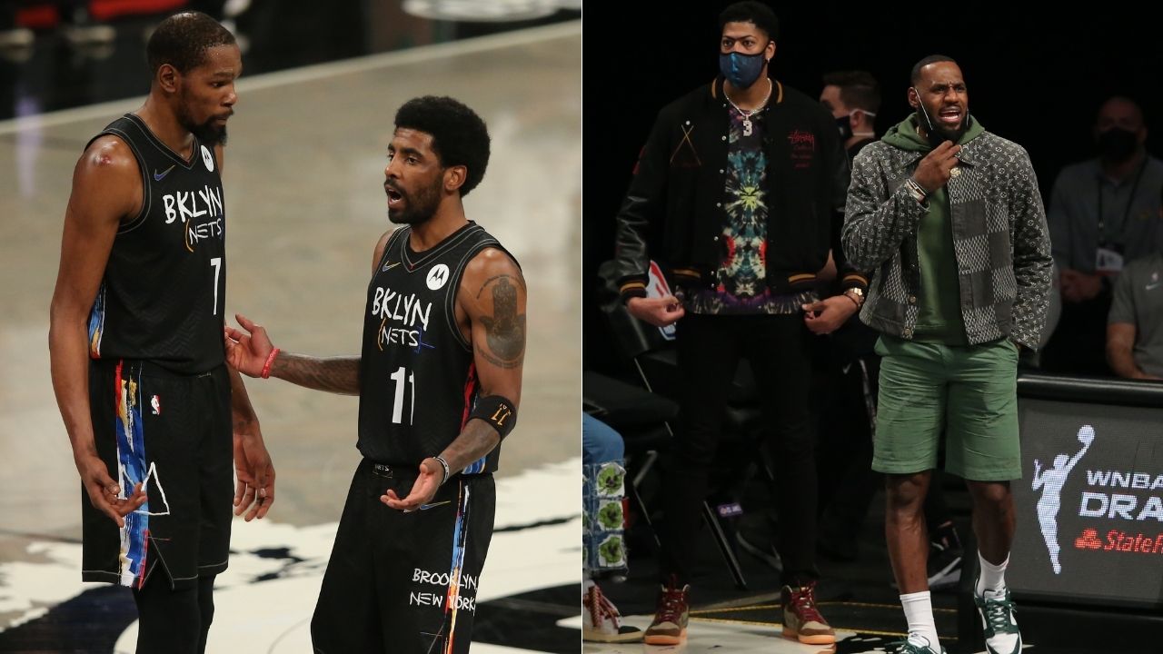 “Nets have the best player, best point guard, the best handles”: Skip Bayless praises Kevin Durant, James, and Kyrie Irving while telling LeBron James to ‘watch out’