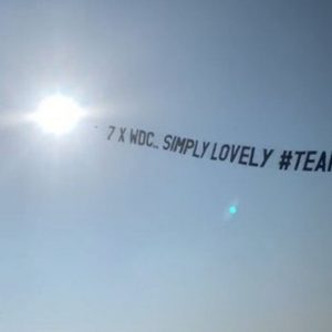 "A small way to get one up on the 70,000 Dutch fans"– Lewis Hamilton fans splashes £1,600 to fly a supportive message at Dutch GP