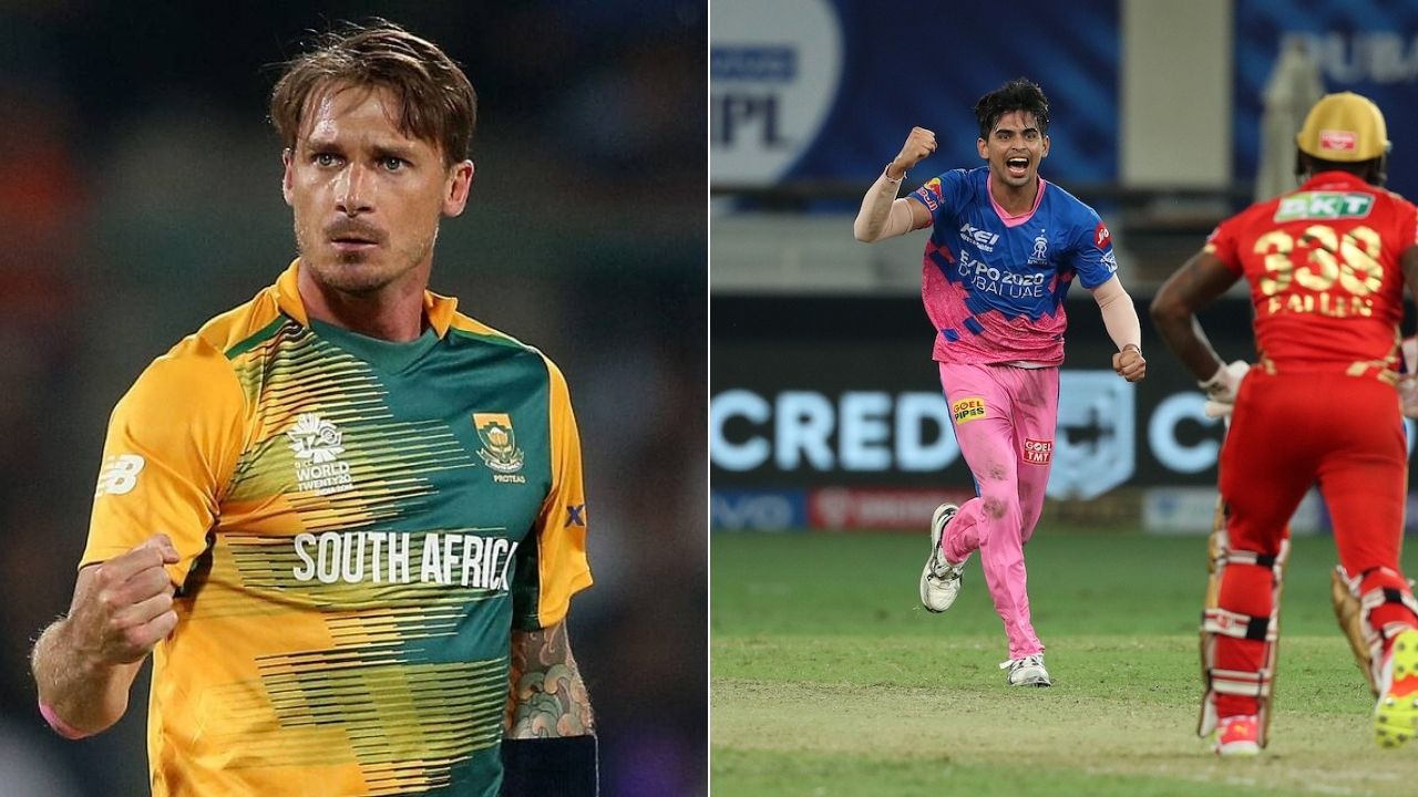 "Close to the best last over": Dale Steyn commends Kartik Tyagi for defending 4 runs in last over vs Punjab Kings