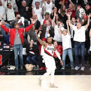 “As Damian Lillard hit that shot, I thought we were gonna start an earthquake”: CJ McCollum hilariously reveals how Portland fans erupted as Dame hit the famous buzzer-beater over Paul George