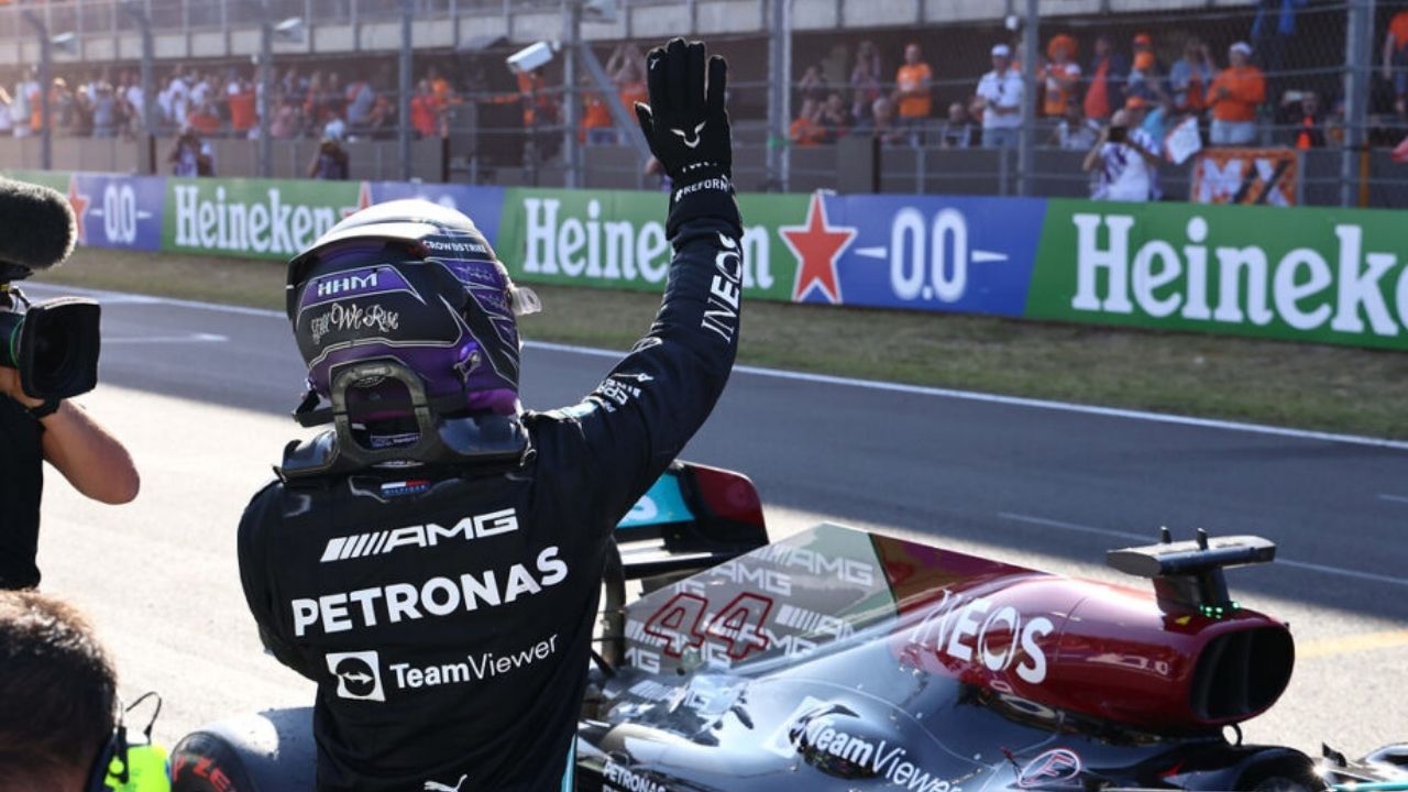 "We didn’t really know what to expect"– Lewis Hamilton surprised by reception received at Zandvoort