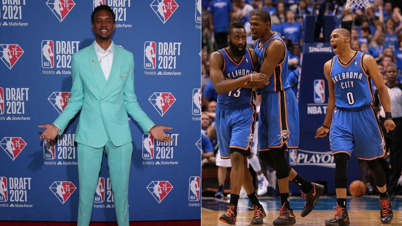 "Yeah, you're old": Richard Jefferson roasts Channing Frye after Evan Mobley calls the James Harden-KD OKC Thunder his favorite team