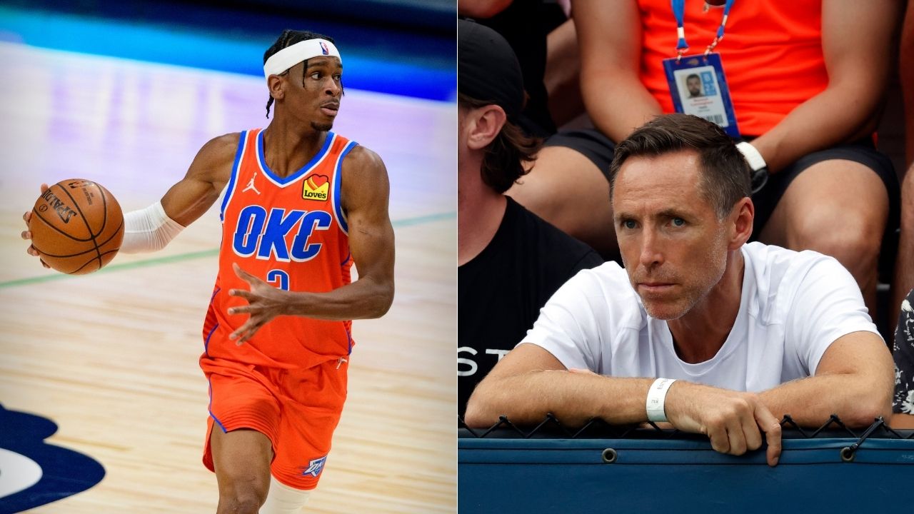 "I'm the black Steve Nash": Shai Gilgeous-Alexander pays homage to Nets head coach and Canadian 2-time MVP by comparing himself to the legend