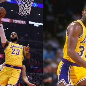 “I have 11 NBA championships so LeBron James, I’ll need another one”: Magic Johnson sends his plea to the Lakers superstar to claim another NBA title.