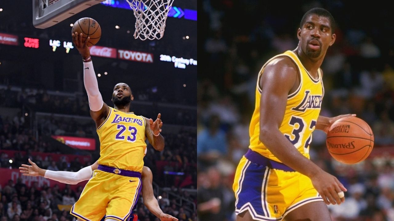 “I have 11 NBA championships so LeBron James, I’ll need another one”: Magic Johnson sends his plea to the Lakers superstar to claim another NBA title.