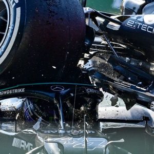 "The most cambered part of the inside of the tyre landed on my head"– Lewis Hamilton to see specialist before Russian GP to check if he's ok