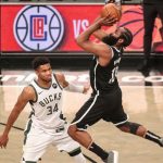 "James Harden getting ready to carry the team knowing Kevin Durant and Kyrie Irving not getting the vaccine!": NBA Twitter reacts as Nets star adds to his bag to help the Nets win