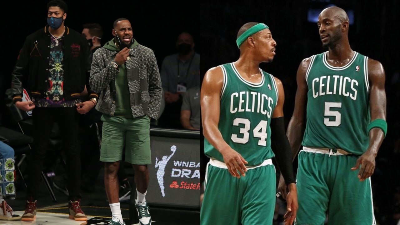 “Playing with LeBron James and Anthony Davis is like playing with Pual Pierce and Kevin Garnett”: When Avery Bradley compared the legendary Lakers and Celtics duos