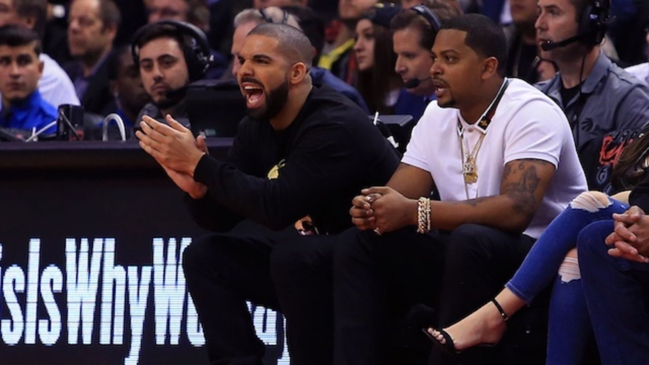 "Drake tried to channel his inner Stephen Curry, instead gives us a Shaqtin' A Fool entry": NBA Twitter roasts the Canadian rapper as he air-balls a shot against Tory Lanez