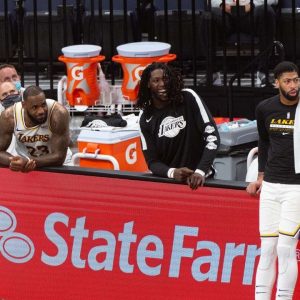 "Anthony Davis doesn't love me like that": Montrezl Harrell fuels rumors of rift within Lakers' ranks last season with answer regarding his absence from AD's wedding